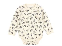 CeLaVi dark blue motorprint body uld/viskose